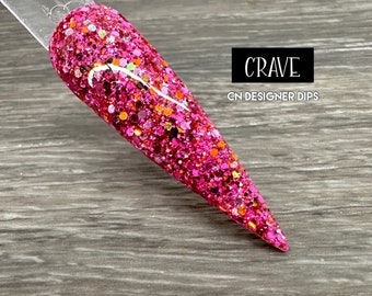 Crave- dip nail powder, dip powder, dip powder for nails, nail dip powder, nail dip, dip powders, acrylic powder, nails, dipping powder, dip