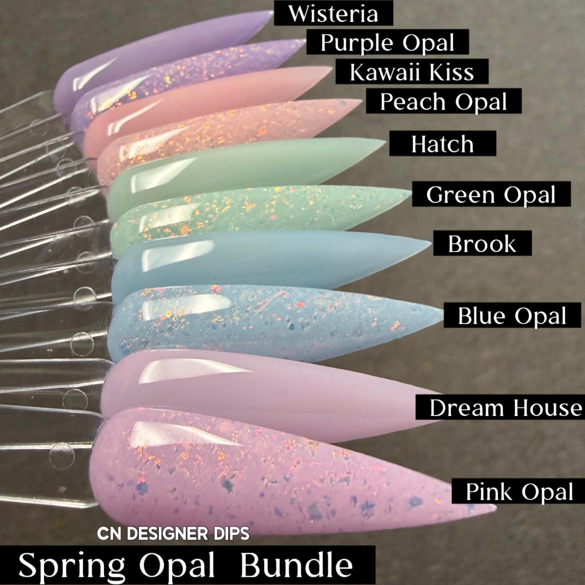 Spring Opal Bundle- Dip Powder, Dip Powder for Nails, Acrylic, Spring ...