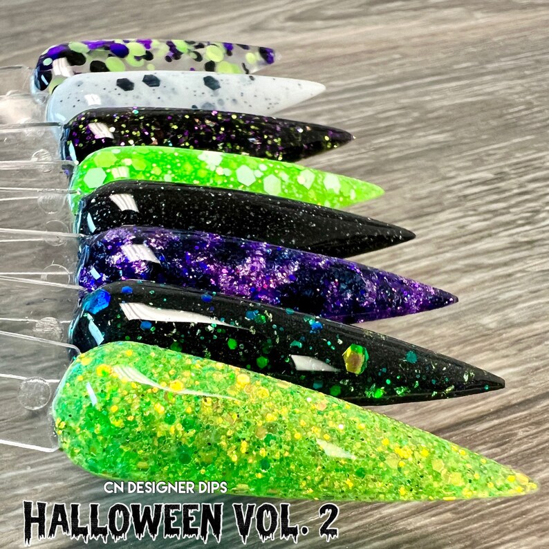 Halloween Vol. 2 Dip Powder Dip Powder for Nails Dip Etsy