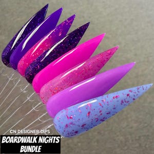 Dancer- dip powder, dip powder for nails, acrylic, dip nails, dipping powder, manicure, pink, valentine, summer, bright, magenta, solid image 9
