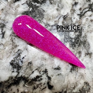 Pink Ice RETIRING- dip powder, dip powder for nails, pink dip powder, dip nail powder, nail dip powder, nail dip, glitter, pink