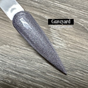 Graveyard- dip powder, dip powder for nails, nail dip, dip nail, dip powders, nails, nail, nail dips, acrylic, dipping powder