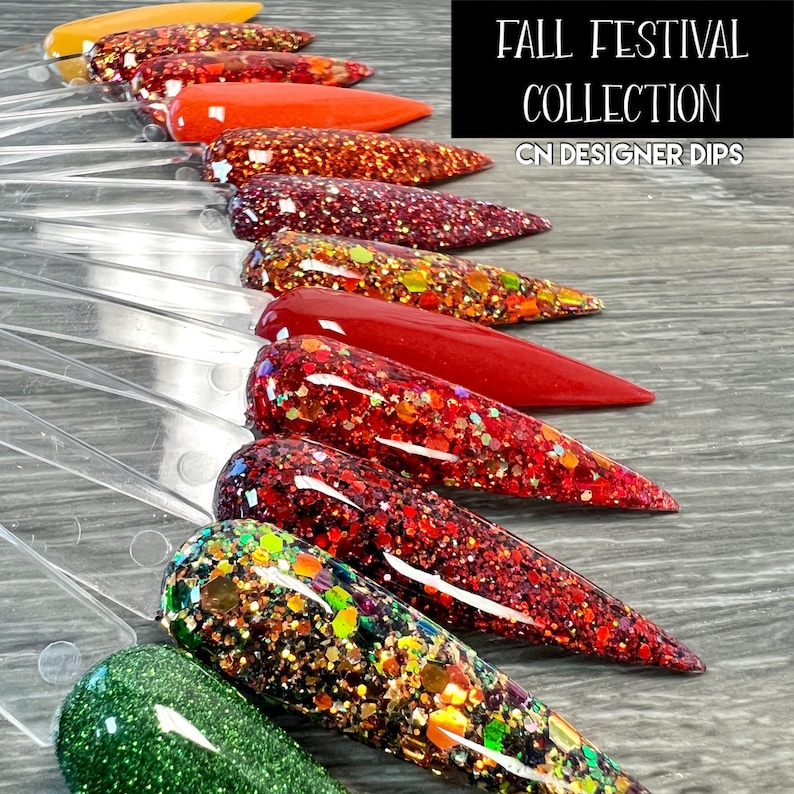 Fall Festival Collection- Dip Powder, Dip Powder for Nails, Acrylic ...