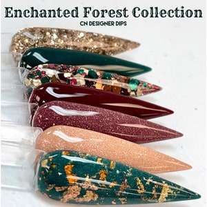 Enchanted Forest- Dip Powder, Dip Powder for Nails, Acrylic, Fall ...