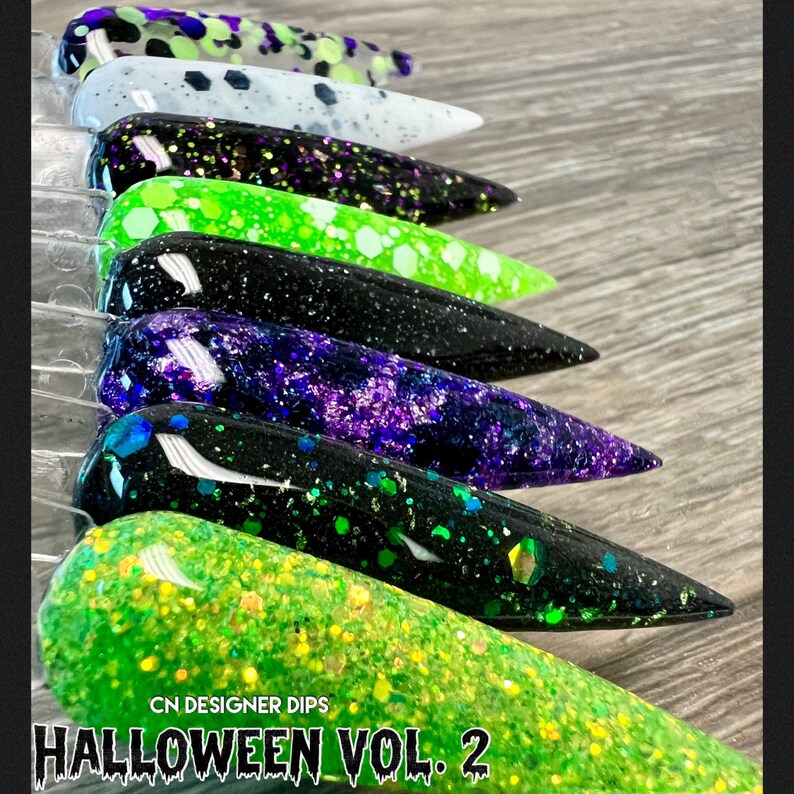 Halloween Vol. 2 Dip Powder Dip Powder for Nails Dip Etsy