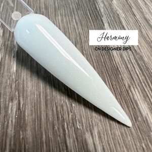 Harmony RETIRING- Tauchpuder, hellblau weißes Tauchpulver, Tauchpulver für Nägel, Nageltauchpulver, Acryl, Tauchnagelpulver, Nageltauchpulver