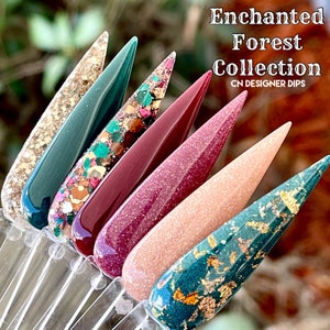Enchanted Forest- Dip Powder, Dip Powder for Nails, Acrylic, Fall ...