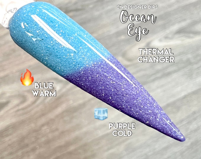 Ocean Eye Dip Powder Thermal Dip Powder Dip Powder for Etsy