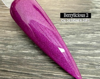 Berrylicious 2- dip powder, dip powder for nails, acrylic, manicure, nails, dipping powder, acrylic powder