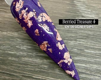Berried Treasure 4- dip powder, dip powder for nails, acrylic, manicure, nails, dipping powder, acrylic powder
