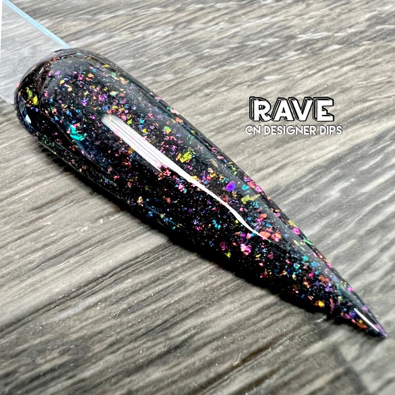 Rave Dip Powder Nail Dip Dip Powder for Nails Nail Dip - Etsy