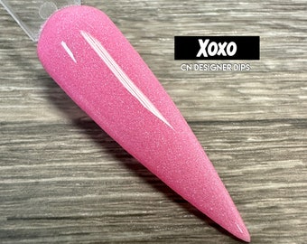 XOXO- dip powder for nails, dip powder, acrylic powder, dip nail powder, nail dip powder, nail dip, dip nail, nails, nail, acrylic nail, dip