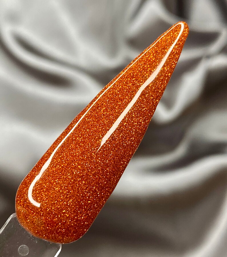 Cider dip powder dip powder for nails orange dip powder Etsy