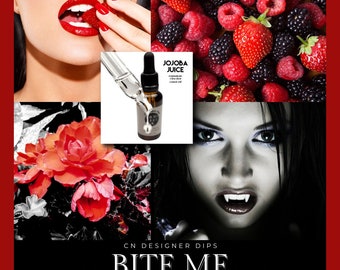 BITE ME- Cuticle Oil, Nail Oil, Jojoba Oil, Sweet Almond Oil, Vitamin E Oil, Vitamin E, Oil Dropper, Manicure, Nails, Nail, Cuticle, Oil