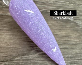 Sharkbait RETIRING- dip powder, dip powder for nails, acrylic, valentine, purple, spring, shimmer
