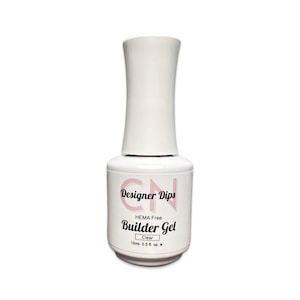 CLEAR Builder Gel- HEMA Free, builder gel, builder gel in a bottle, builder gels, bgiab, biab, nails, nail, gel nails, gels, gel nails, gel