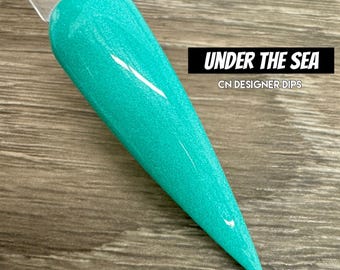Under the Sea RETIRING- dip powder, dip powder for nails, acrylic, shimmer