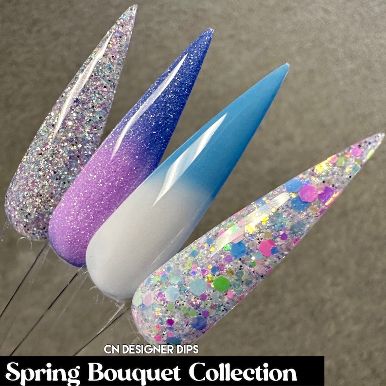 Spring Bouquet Collection- Dip Powder, Dip Powder for Nails, Acrylic ...