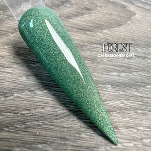 Forest- dip powder, dip powder for nails, nail dip, dip nail powder, dip powders, acrylic, nail, nails, acrylic powder, nails, dip, shimmer