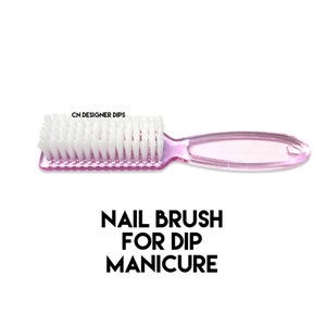 Nail brush- color may vary, dusting brush, stiff nail brush, manicure brush, dip nails, manicure, nails, nail, nail tools, manicure tools