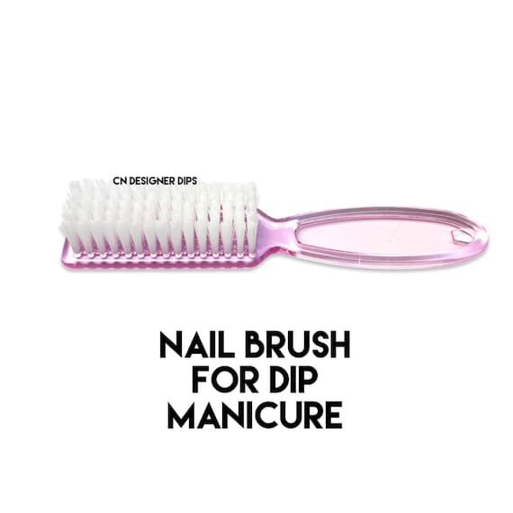 Nail brush- color may vary, dusting brush, stiff nail brush, manicure brush, dip nails, manicure, nails, nail, nail tools, manicure tools