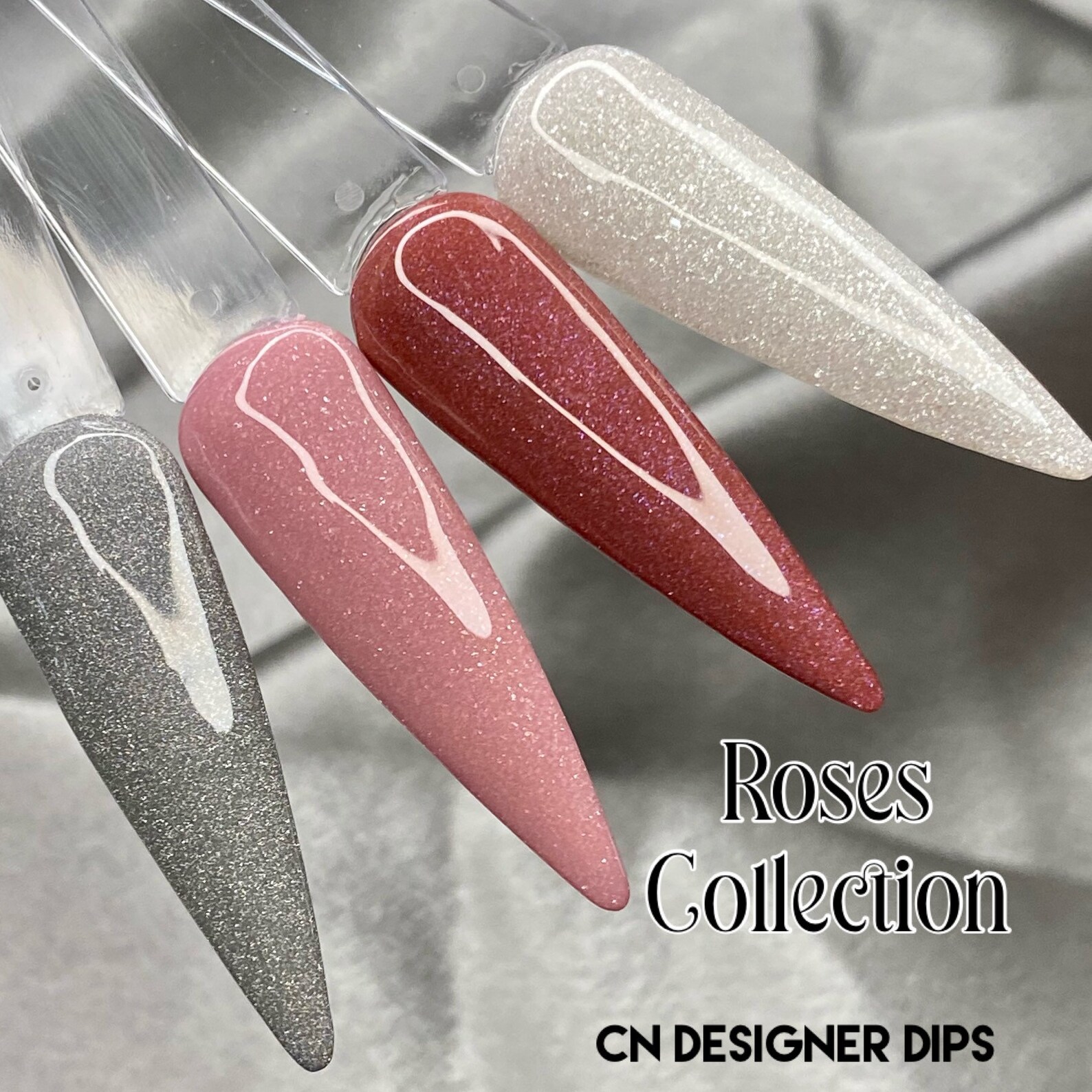 Roses dip powder dip powder for nails pink dip powder dip Etsy