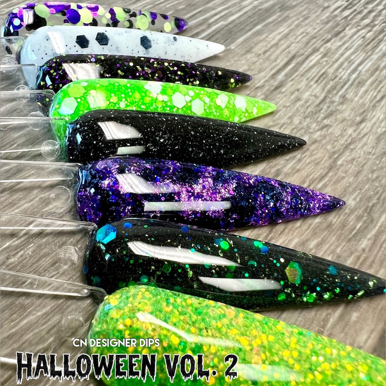 Halloween Vol. 2 Dip Powder Dip Powder for Nails Dip Etsy