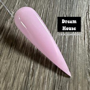 Dream House SALE- dip powder, dip powder for nails, acrylic, light pink, pink, winter, spring, valentine, solid