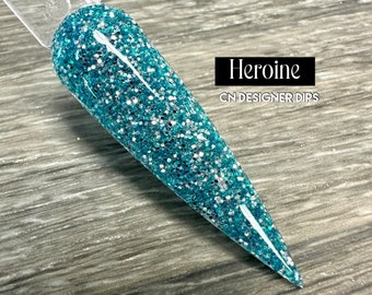 Heroine- dip powder, dip powder for nails, nail dip powder, nail dip, dip nail, dip powders, dip nail powder, acrylic, nail