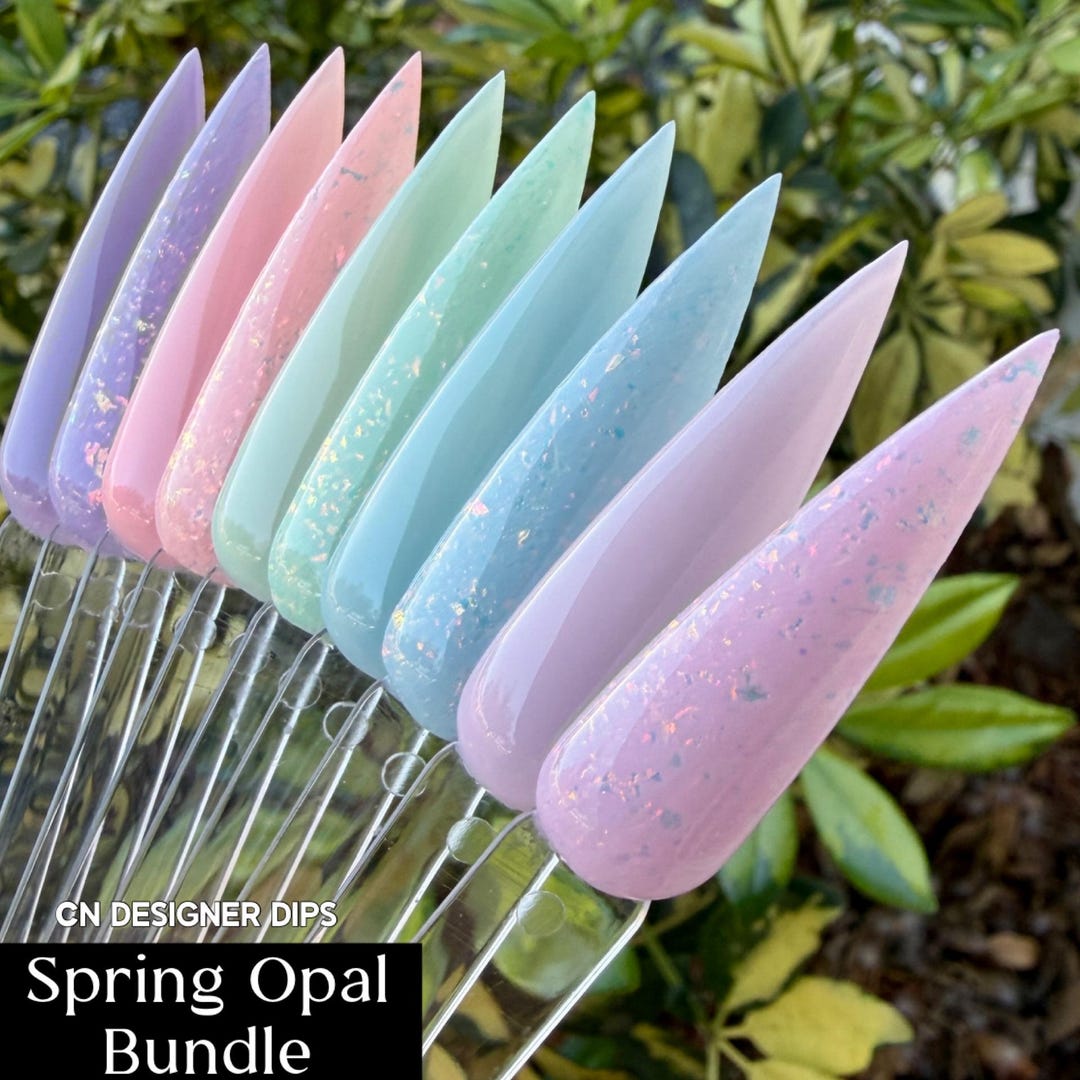 Spring Opal Bundle- Dip Powder, Dip Powder for Nails, Acrylic, Spring ...