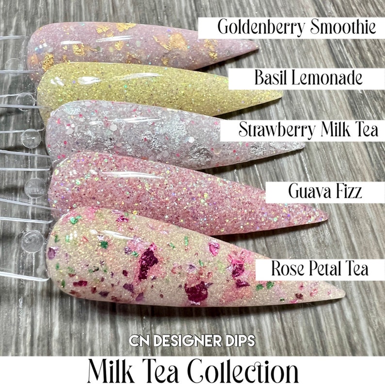 Rose Petal Tea Dip Powder Nail Dip Powder Dip Powder for Etsy