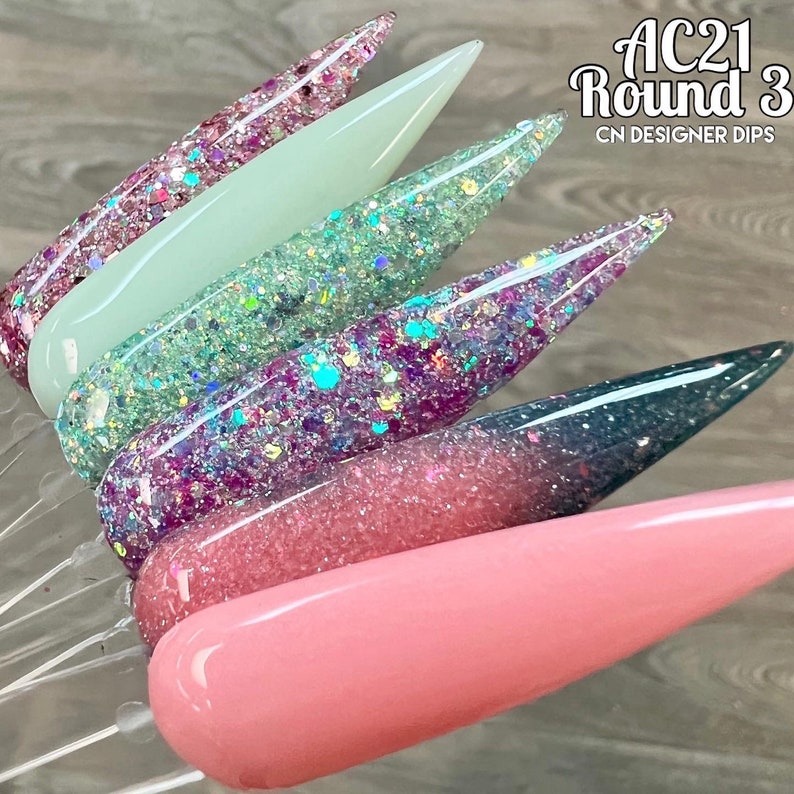 Pistachio Dip Powder Dip Powder for Nails Nail Dip Powder Etsy