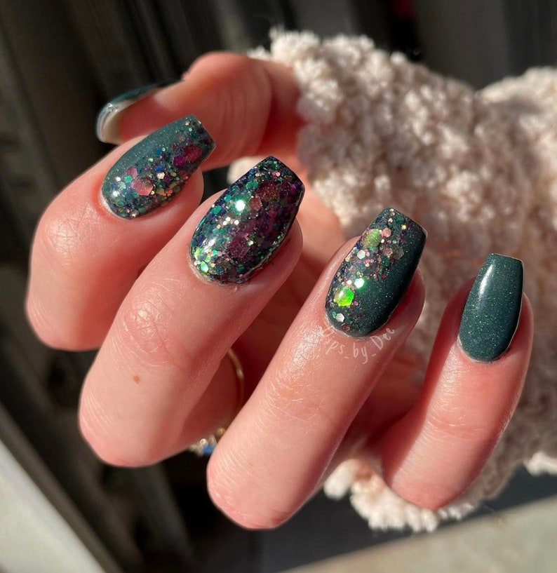 Fir Dip Powder Dip Nail Powder Christmas Dip Powder Dip Etsy