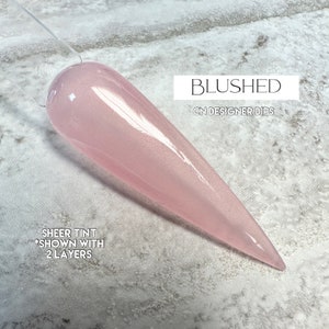 Blushed- dip powder, dip powder for nails, nail dip powder, dip powders, dip nail powder, acrylic, nails, nail