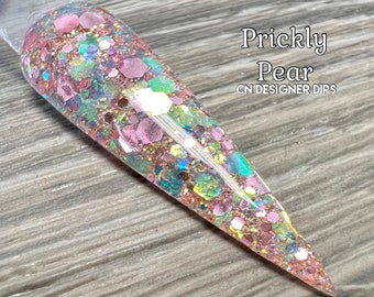 Prickly Pear- dip powder, glitter dip powder, dip powder for nails, nail dip powder, dip nail powder, nail dip, dip nails, nails, acrylic