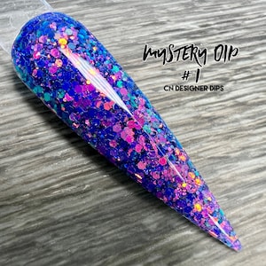 Mystery Dip #1 RETIRING- dip powder, dip powder for nails, acrylic, glitter, color shift