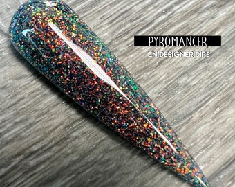 Pyromancer- dip powder, dip powder for nails, nail dip powder, nail dip, dip nail, dip powders, dip nail powder, nails, acrylic, nail