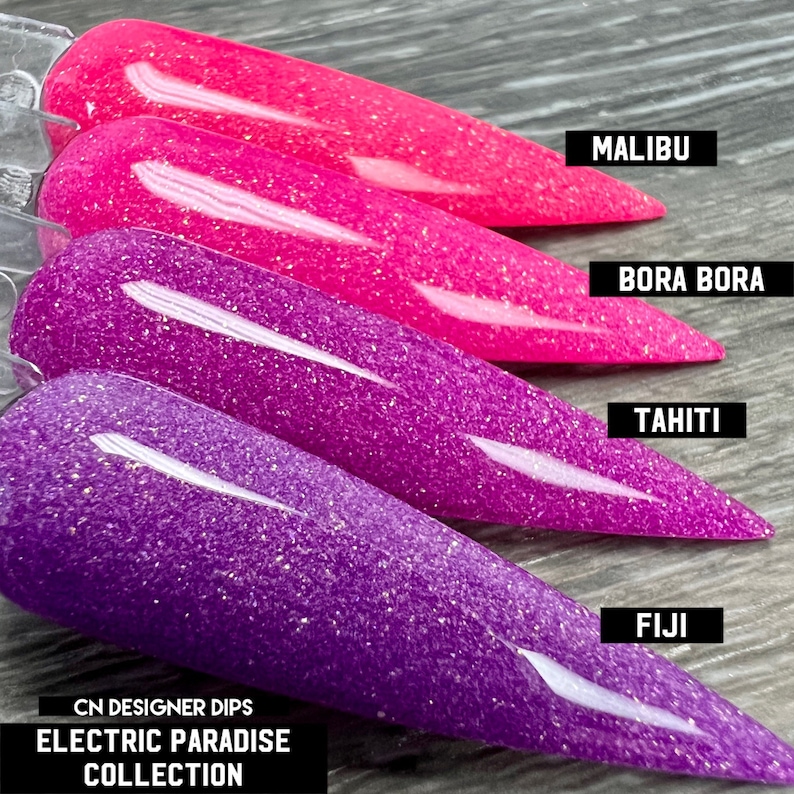 Electric Paradise Collection Dip Powder Dip Powder for Etsy