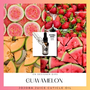 GUAVAMELON- cuticle oil, body oil, nail oil, jojoba oil, manicure, nails, nail, body oils, cuticle, cuticle oils, skin, oil, jojoba