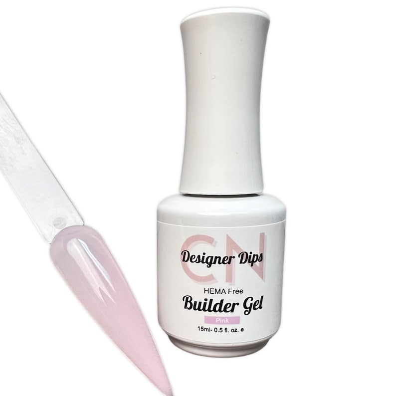 PINK Builder Gel HEMA Free Builder Gel Builder Gel in a Etsy