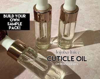 SAMPLE PACK Cuticle Oil- Jojoba Juice, cuticle oil, nail oil, jojoba oil, nail care, manicure, nails, nail, cuticle, cuticle oils, oil