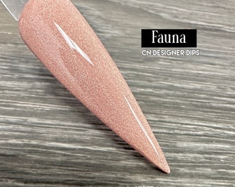 Fauna RETIRING- dip powder, dip powder for nails, acrylic, neutral, shimmer