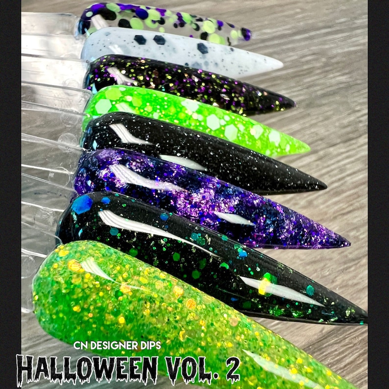 Halloween Vol. 2 Dip Powder Dip Powder for Nails Dip Etsy
