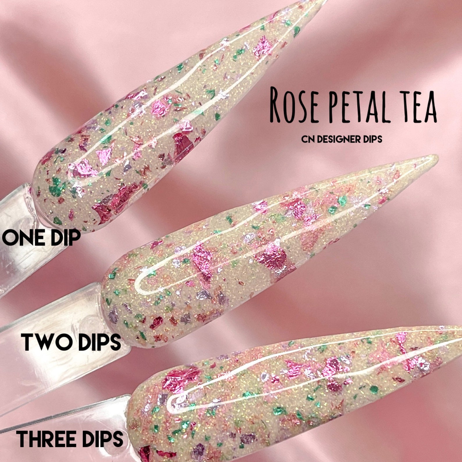 Rose Petal Tea Dip Powder Nail Dip Powder Dip Powder for Etsy