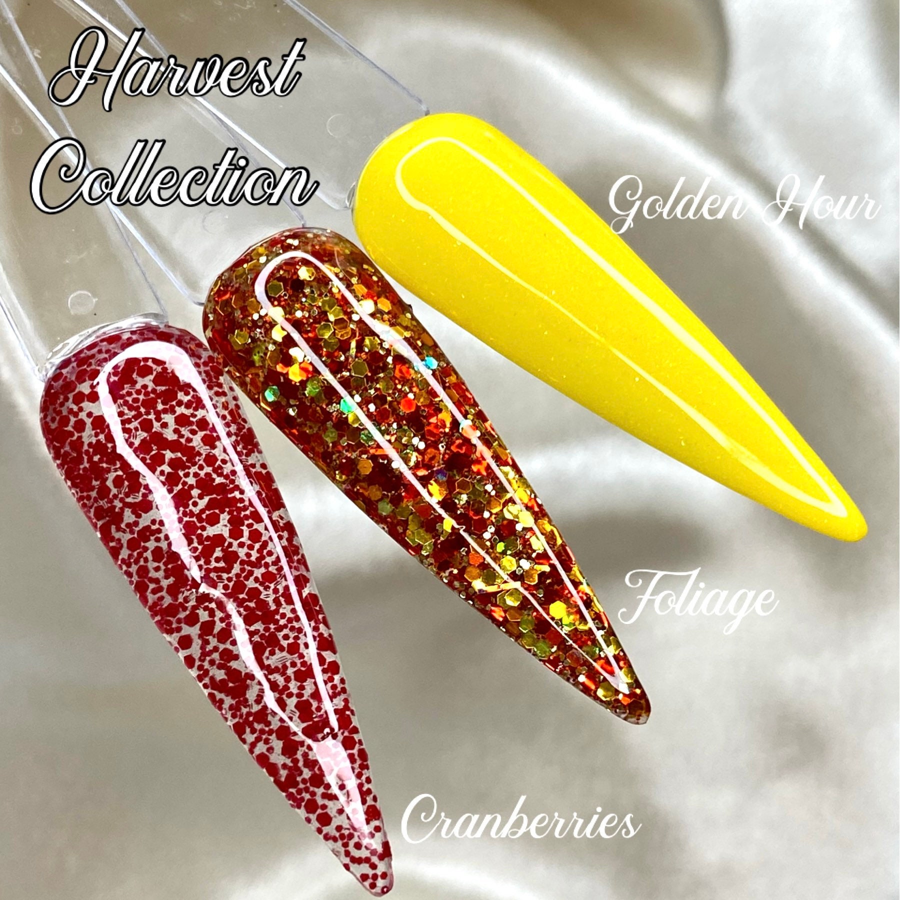 Golden Hour Dip Powder yellow dip powder nail dip powder Etsy