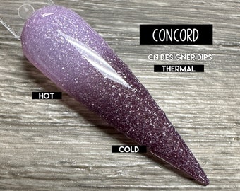Concord- dip powder, dip nail powder, dip powder for nails, thermal dip powder, dip powder, nails, nail, acrylic, nails, dipping powder