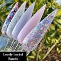 Lovely Locket Bundle- dip powder, dip powder for nails, nail dip, dip nail, glitter dip powder, dip powders, dip nail, nail, nails