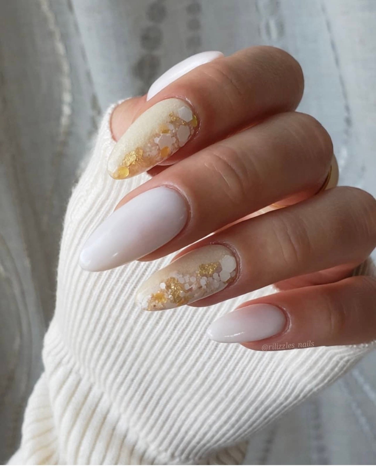 100 Tips En Acrylique Blanc Pour Ongles - 10 Tailles, Forme Amande, Décoratifs, Usage Pro Ou Maison