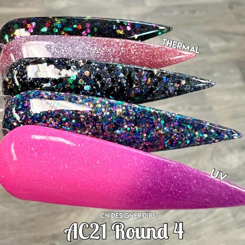 Iridescent Rainbow Metallic Duo-chrome Transparent Chameleon - Etsy