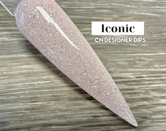 Iconic- dip powder, dip powder for nails, nail dip, dip powders, dip nail powder, dip nail, nail dip, shimmer, acrylic, nails, nail